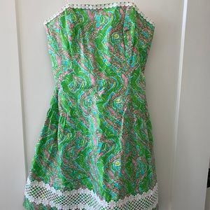 Lilly Pulitzer Strapless Dress